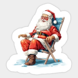 Funny Santa Claus #1 Sticker